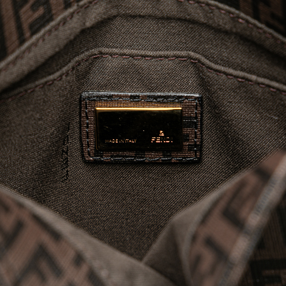 Pre-Loved Fendi Zucchino Spalmati Crossbody - Picture 5 of 7